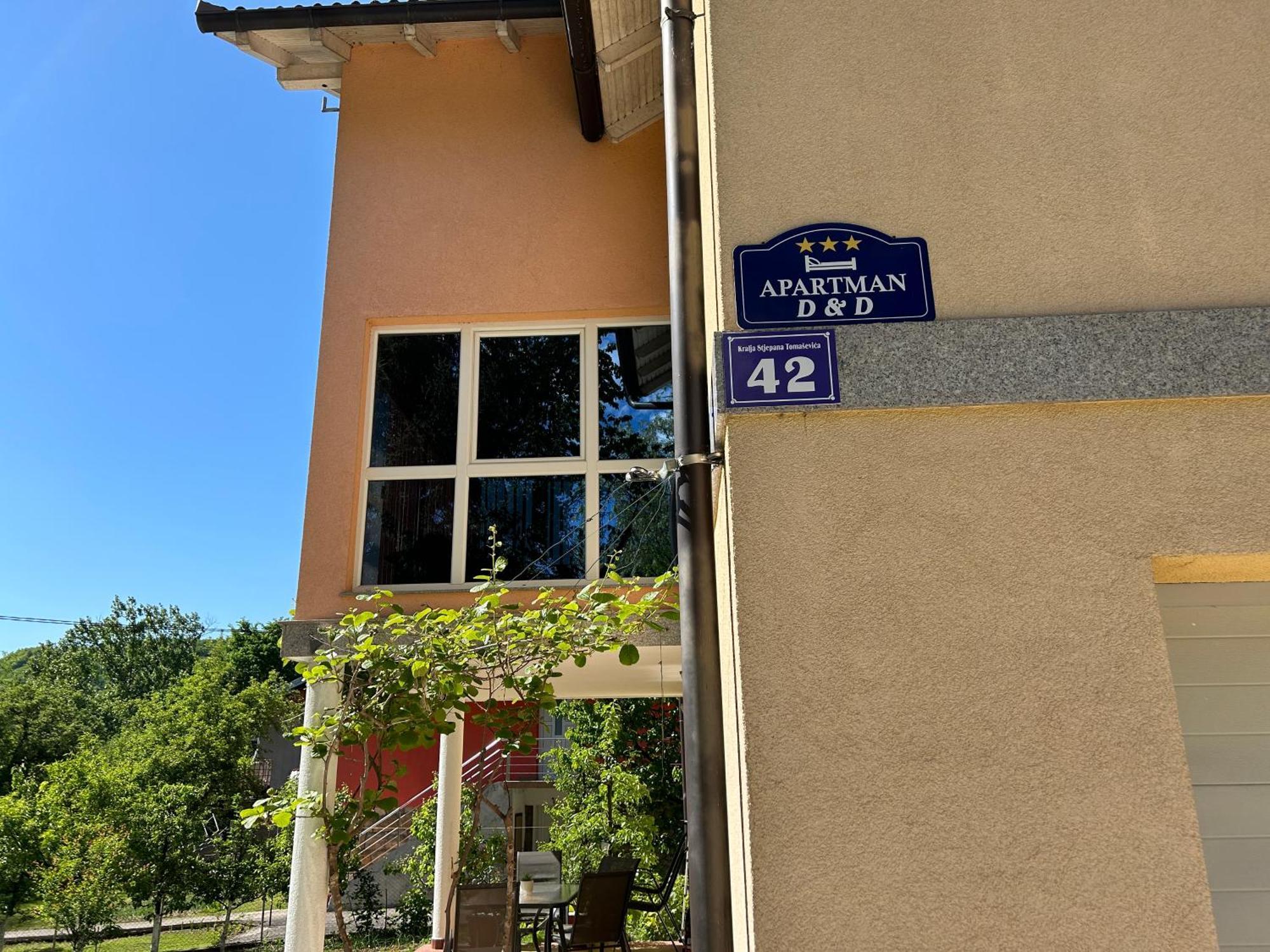 Apartman D&D Jajce Esterno foto